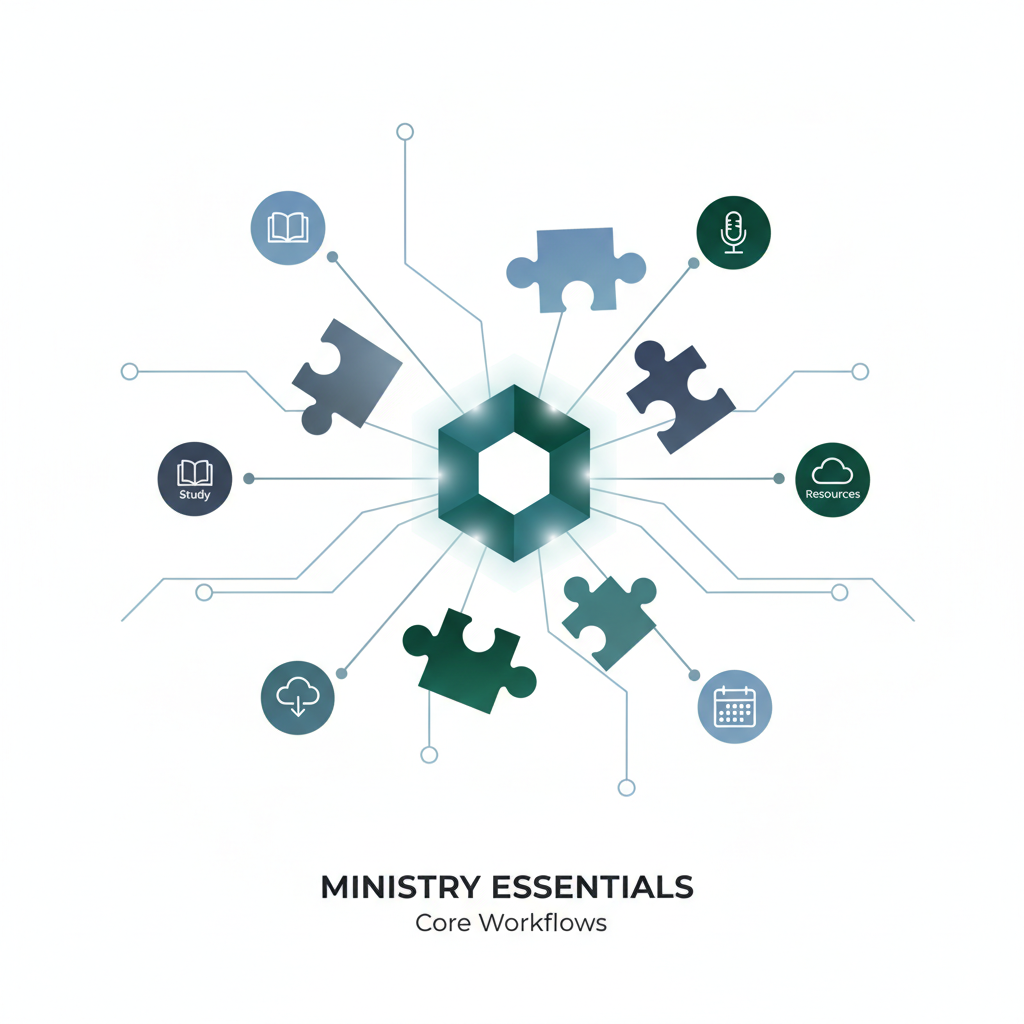 Ministry essentials illustration